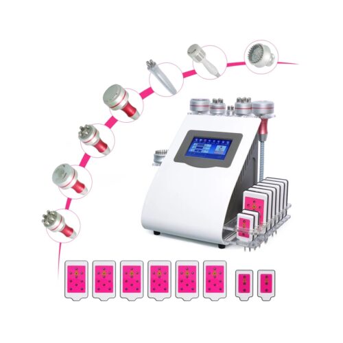 MULTIFUNCIONAL 8 EN 1 LIPOLASER ( modelo rosa )